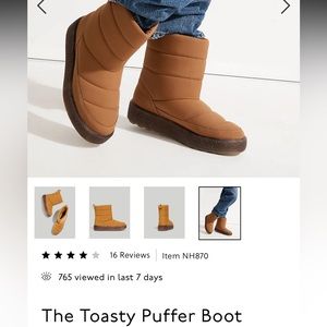 Madewell The Toasty Puffer Boots